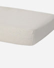 Woven Crib Sheet | Sage Gingham | Quincy Mae