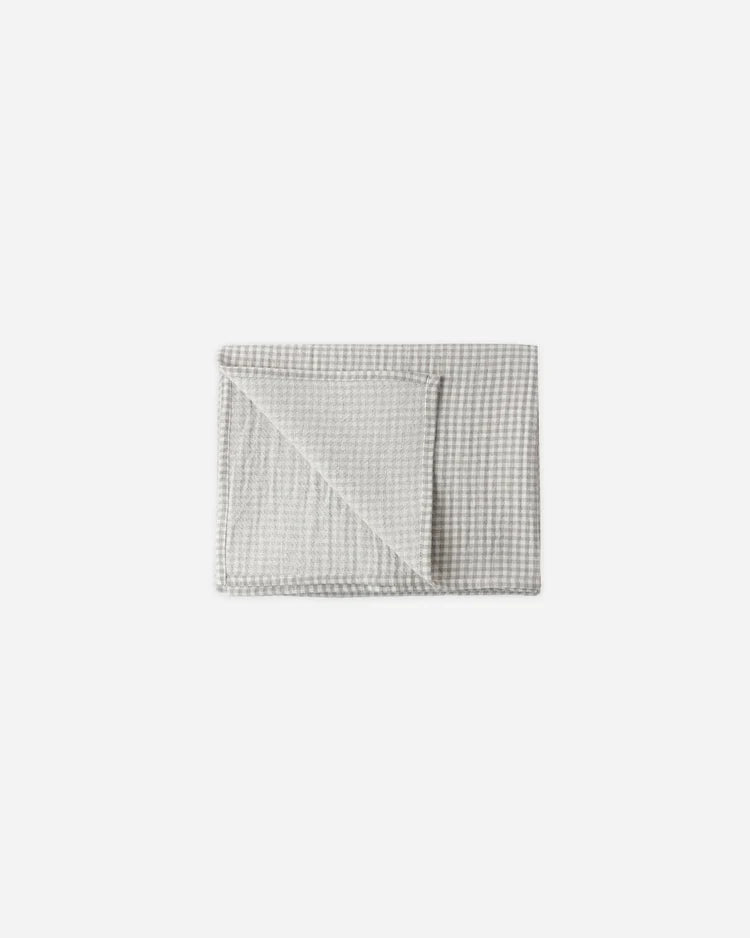 Woven Swaddle | Sage Gingham | Quincy Mae