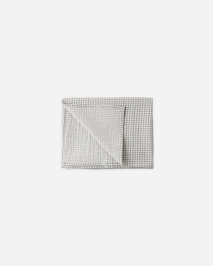 Woven Swaddle | Sage Gingham | Quincy Mae