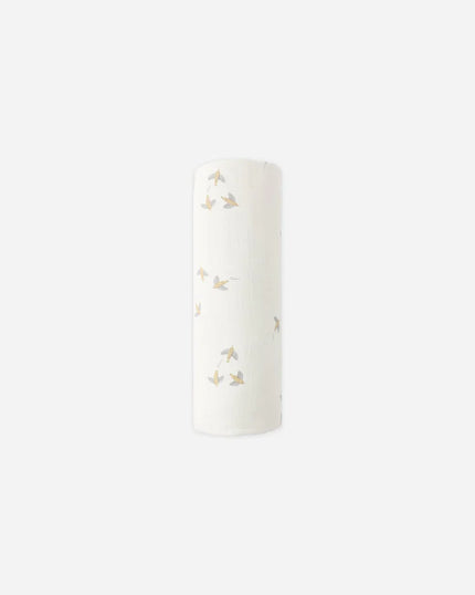 Woven Swaddle | Birds | Quincy Mae
