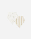 Bandana Scarf Pack | Summer Stripe, Ivory | Quincy Mae