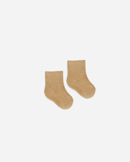 Fuzzy Socks | Honey | Quincy Mae