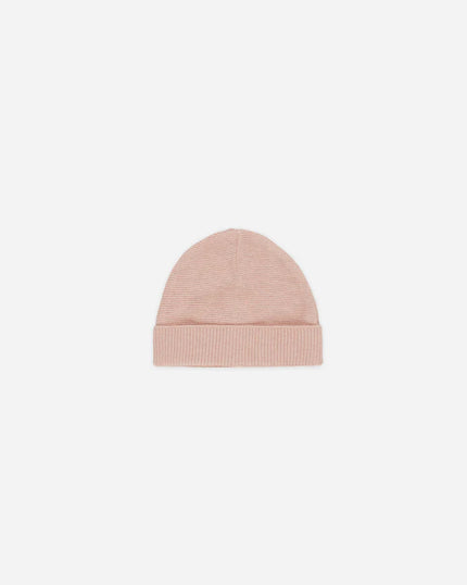 Baby Beanie | Heathered Rose | Quincy Mae