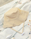Bucket Hat | Honey Stripe | Quincy Mae