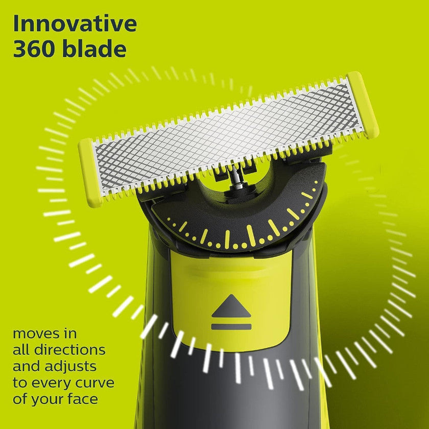 PHILIPS QP2724/22 Oneblade 360 Face, Wet & Dry, Trim, Edge & Shave