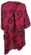 PRC6544 Avatar Pure Silk Self Pocket Tunic Dress