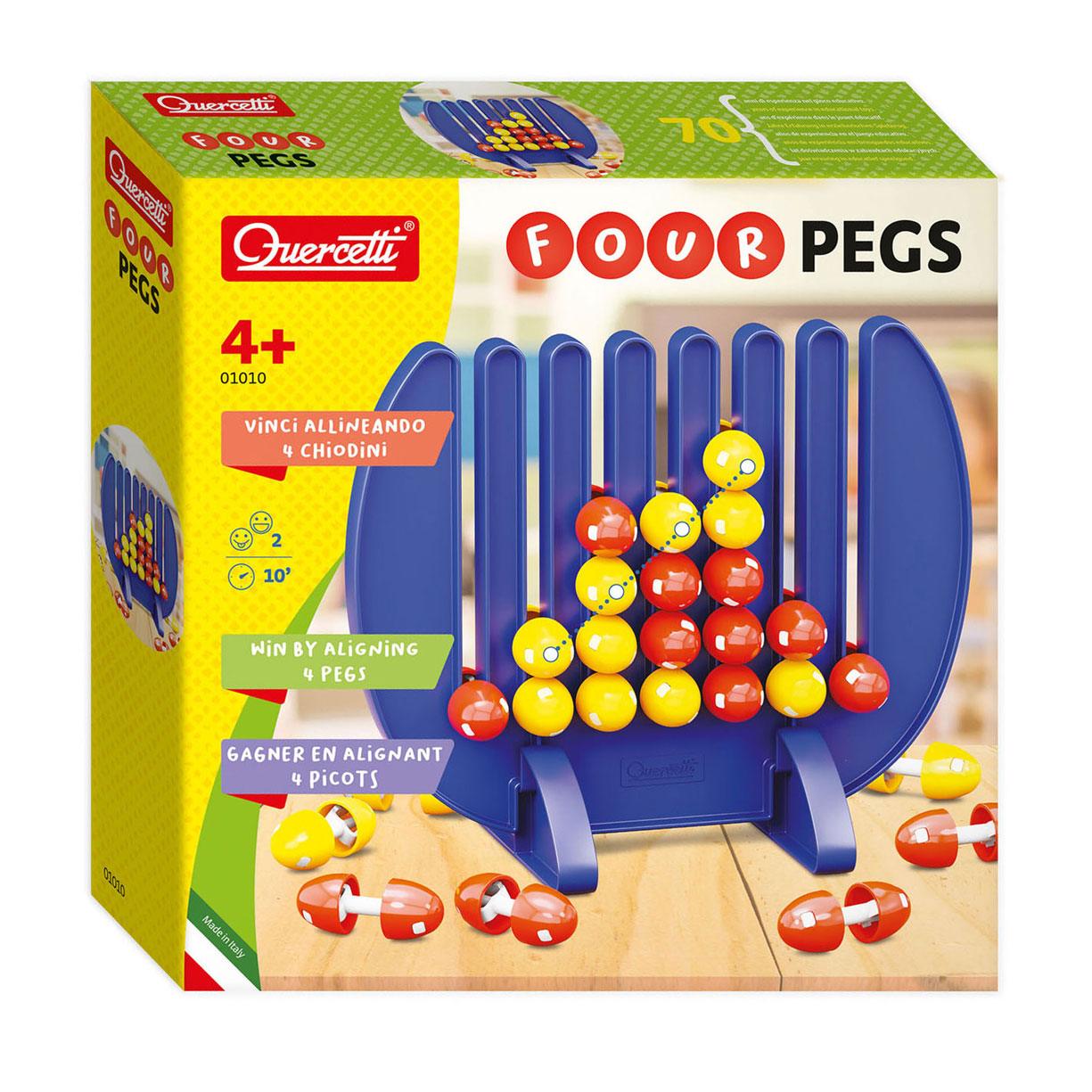 Quercetti - Four Pegs