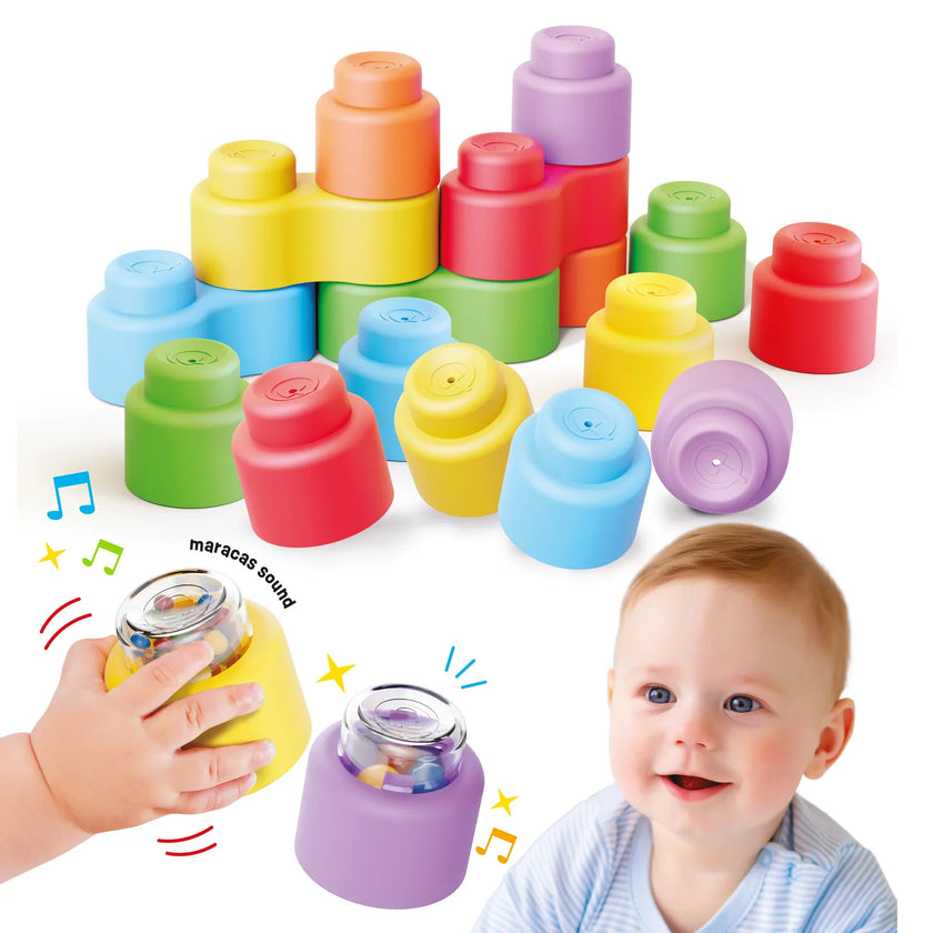 Quercetti - MOMY SOFT - Happy Sound - 18pcs