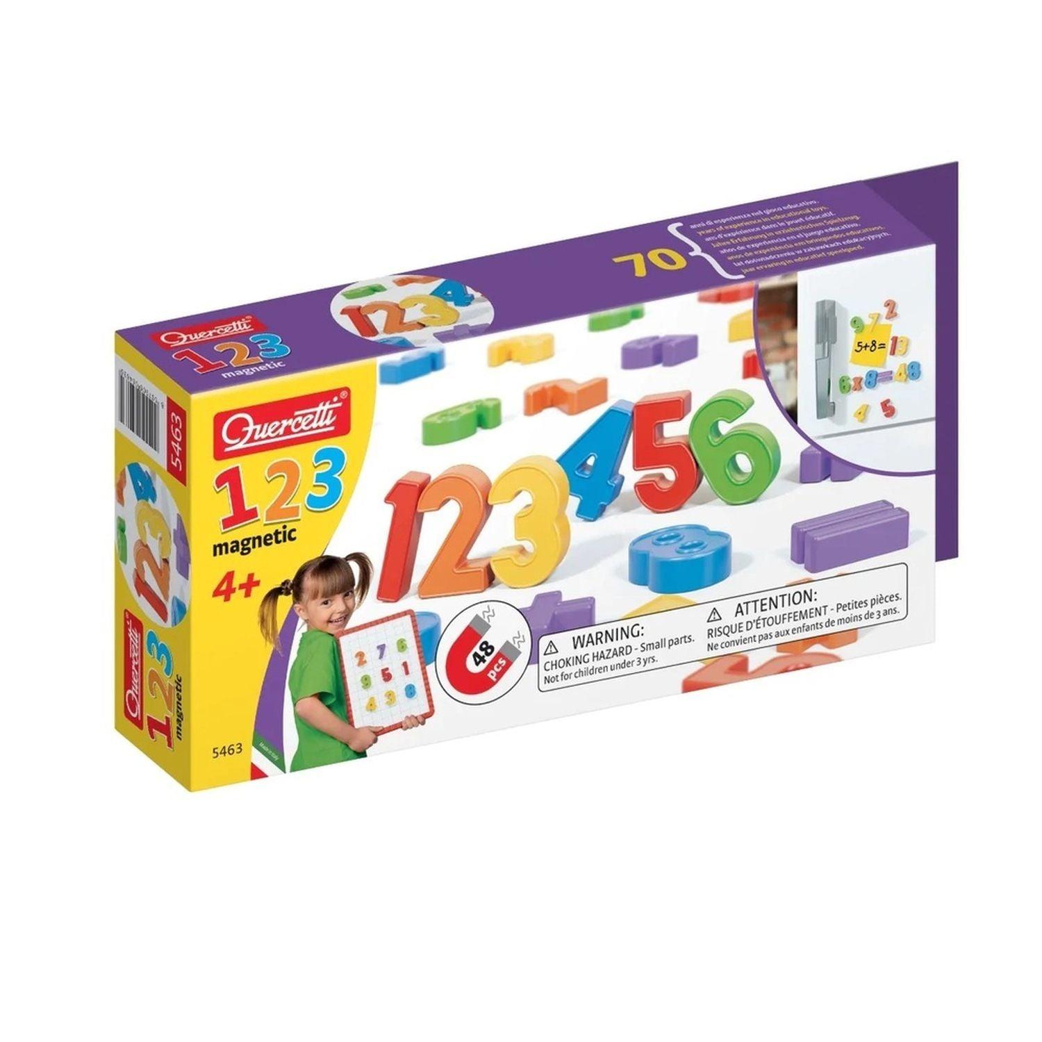 Quercetti - Magnet Numbers - 48-Piece
