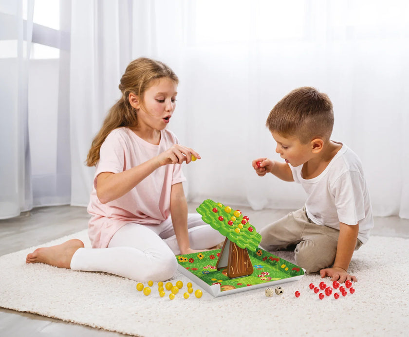 Quercetti - Stay Apple! Balance Tree Game