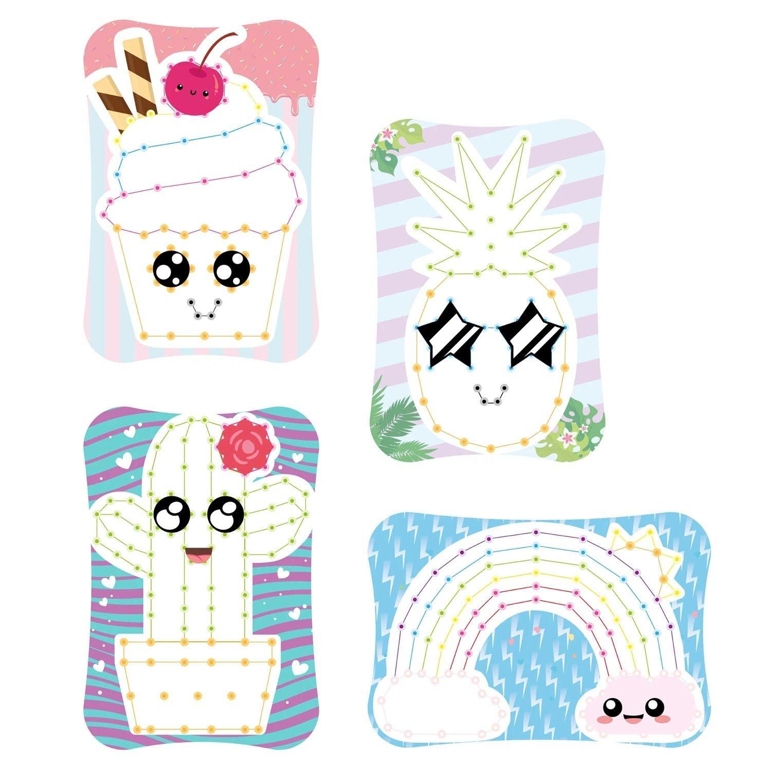 Quercetti - String Art - Kawaii Fancy