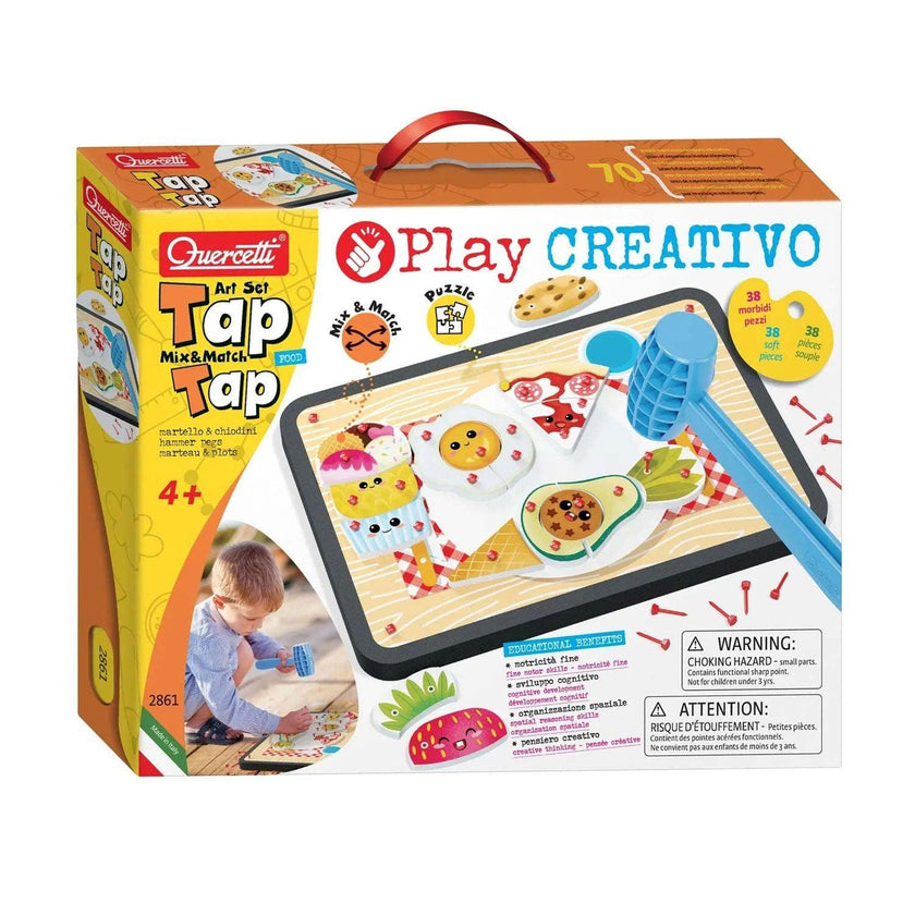 Quercetti - Tap Tap - Art Set Food