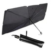 Quick deploy and practical  foldable car sunshade