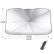 Quick deploy and practical  foldable car sunshade