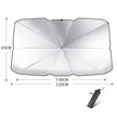 Quick deploy and practical  foldable car sunshade