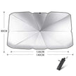 Quick deploy and practical  foldable car sunshade