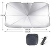 Quick deploy and practical  foldable car sunshade