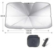 Quick deploy and practical  foldable car sunshade