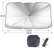 Quick deploy and practical  foldable car sunshade
