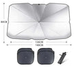 Quick deploy and practical  foldable car sunshade