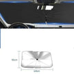 Quick deploy and practical  foldable car sunshade