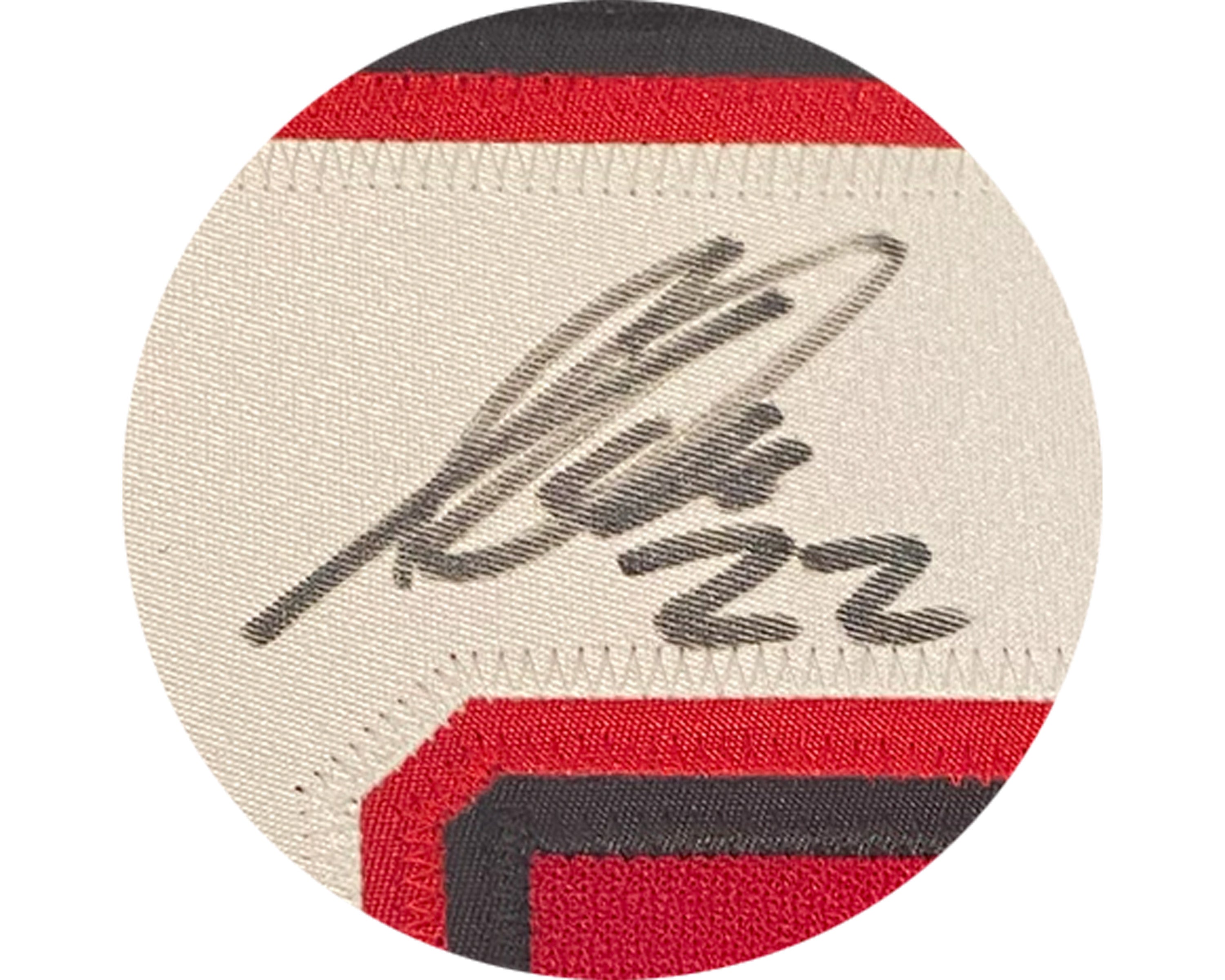Jack Quinn Autographed Ottawa 67's Home CCM Replica Jersey
