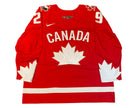 Jack Quinn Autographed Team Canada Heritage Red Nike Jersey