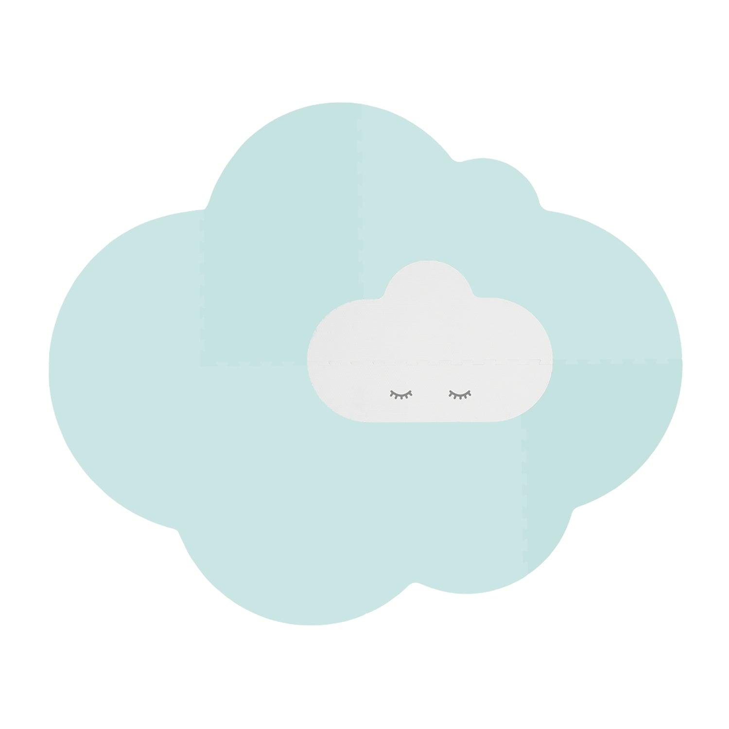 Quut - Headin The Clouds Playmat (Large) - Minty Green