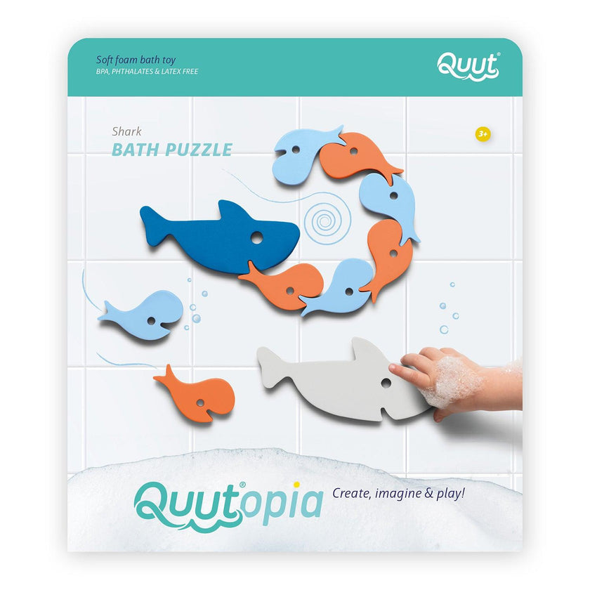 Quut - Quutopia - Bath Puzzle - Shark
