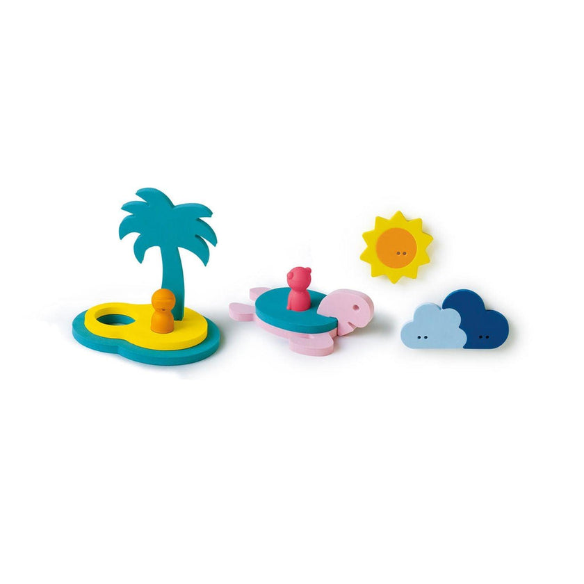 Quut - Quutopia - Bath Puzzle - Treasure Island