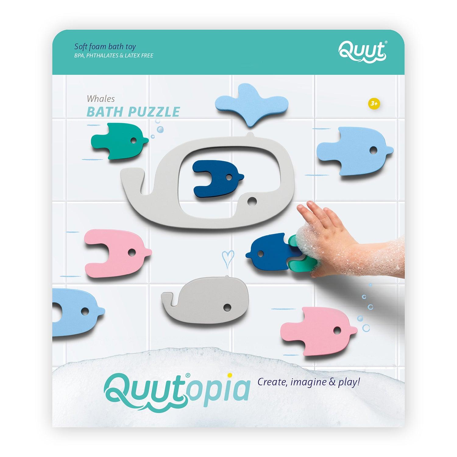 Quut - Quutopia - Bath Puzzle - Whale