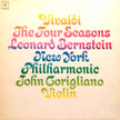Vivaldi, Leonard Bernstein, New York Philharmonic ‎ / The Four Seasons, Op. 8 - LP (used)