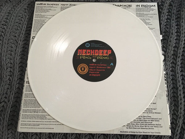 Neck Deep / The Peace And The Panic - LP Used white