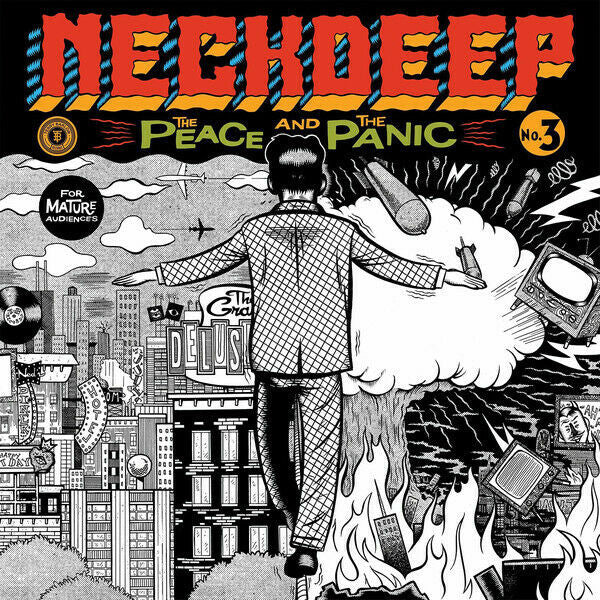 Neck Deep / The Peace And The Panic - LP Used white