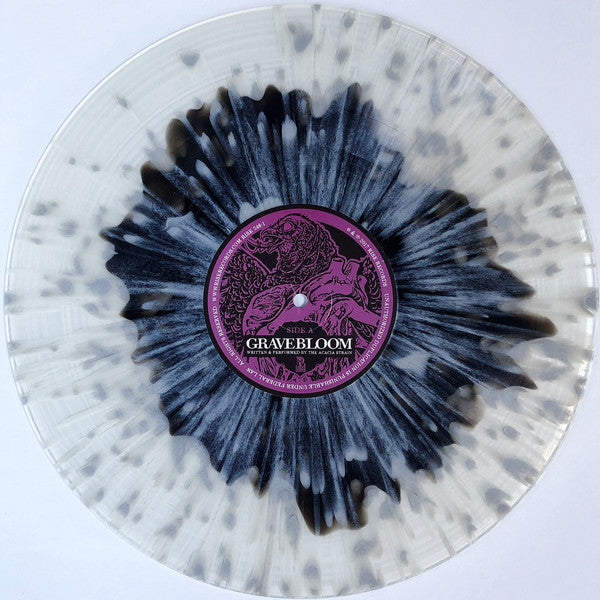 The Acacia Strain / Gravebloom LP Clear w/ Black Blob & Grey Splatter (Used)
