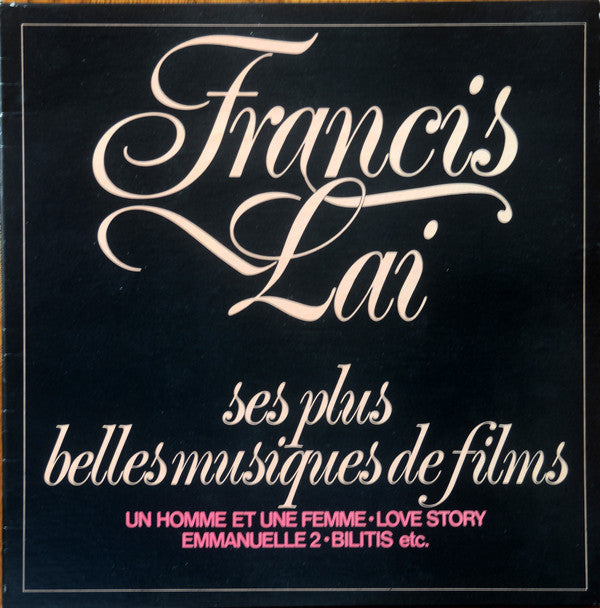 Francis Lai / Ses Plus Belles Musiques De Films - LP Used