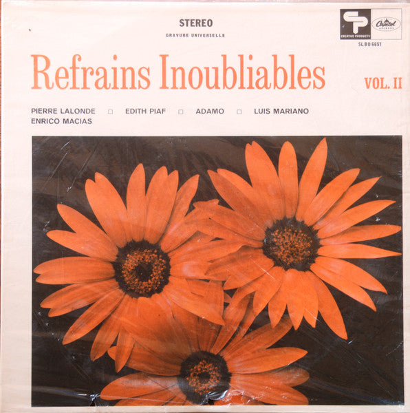 Various / Refrains Inoubliables, Vol.II - 2LP Used