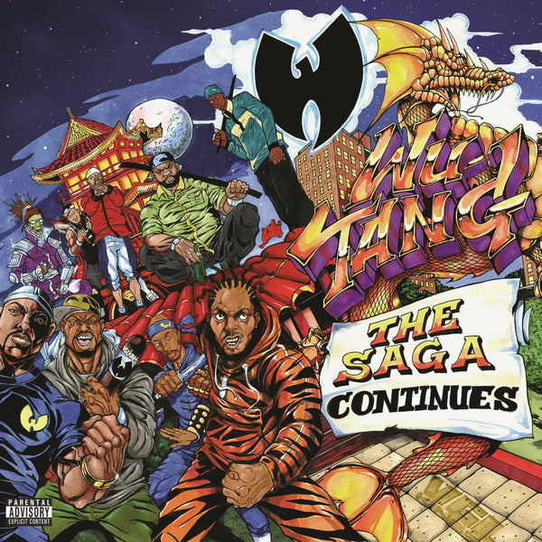 Wu-Tang ‎/ The Saga Continues - 2LP