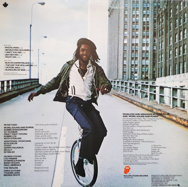 Peter Tosh / Mystic Man - LP (Used)