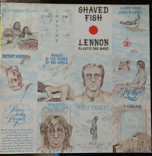John Lennon & Plastic Ono Band / Shaved Fish - LP Used