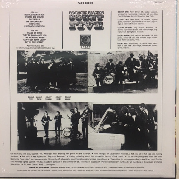 Count Five / Psychotic Reaction - LP (Used)