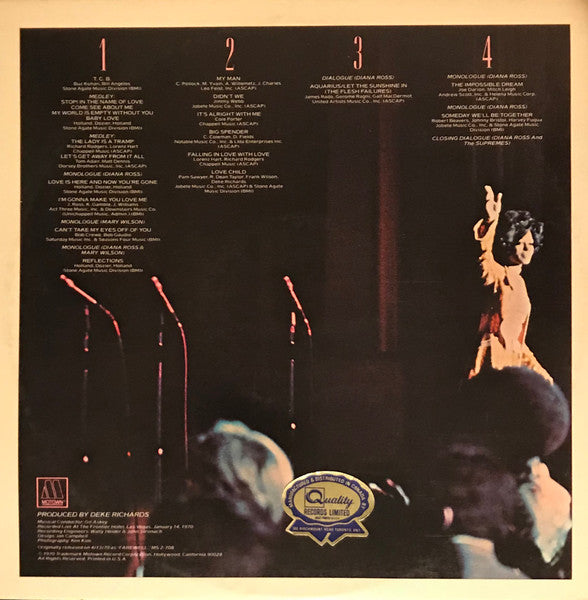 Diana Ross & The Supremes / Farewell - 2LP Used