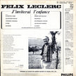 Félix Leclerc / J'Inviterai L'Enfance - LP USED