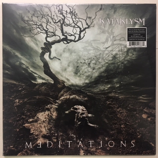 Kataklysm / Meditations - LP CLEAR/BLACK SPLATTER
