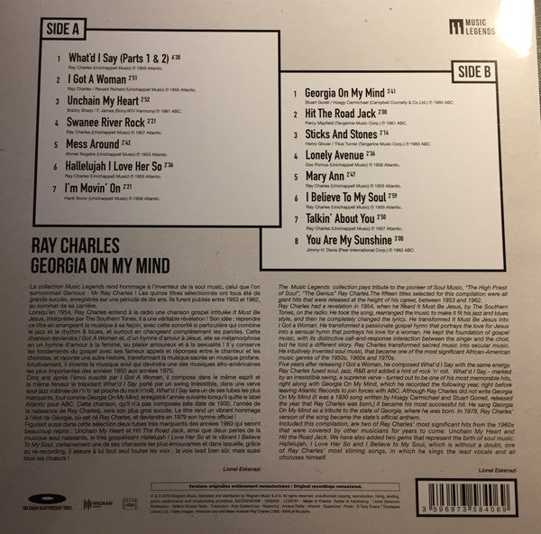 Ray Charles / Georgia On My Mind - LP USED