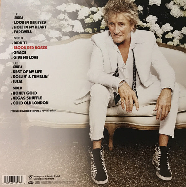 Rod Stewart / Blood Red Roses - LP