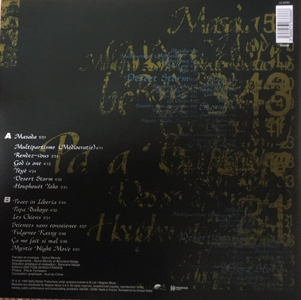 Alpha Blondy And The Solar System / Masada - LP