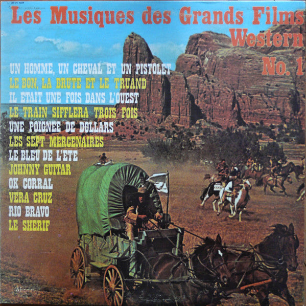 Mario Cavallero And His Orchestra / Les Musiques Des Grands Films Western No.1 - LP USED