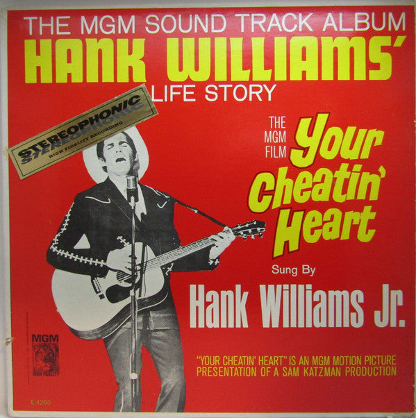 Hank Williams Jr. / Your Cheatin' Heart (O.S.T.) - LP Used