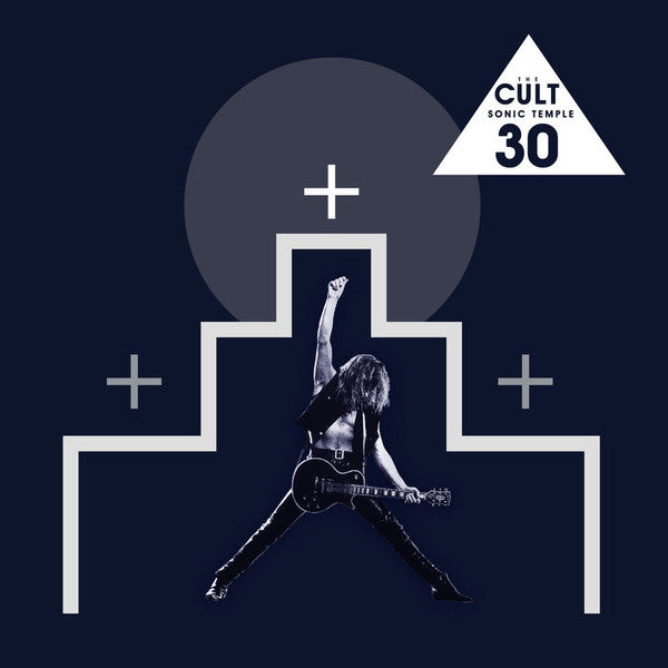 The Cult ‎/ Sonic Temple + 30th Anniversary - 3LP  BLUE+ TAPE BOX